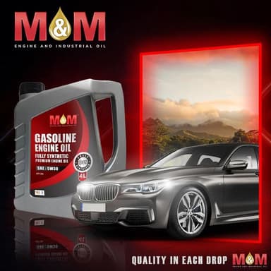 شركة  للزيوت الصناعية وزيوت السيارات MM logo